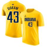 Camiseta Indiana Pacers-Pascal Siakam (Yellow)